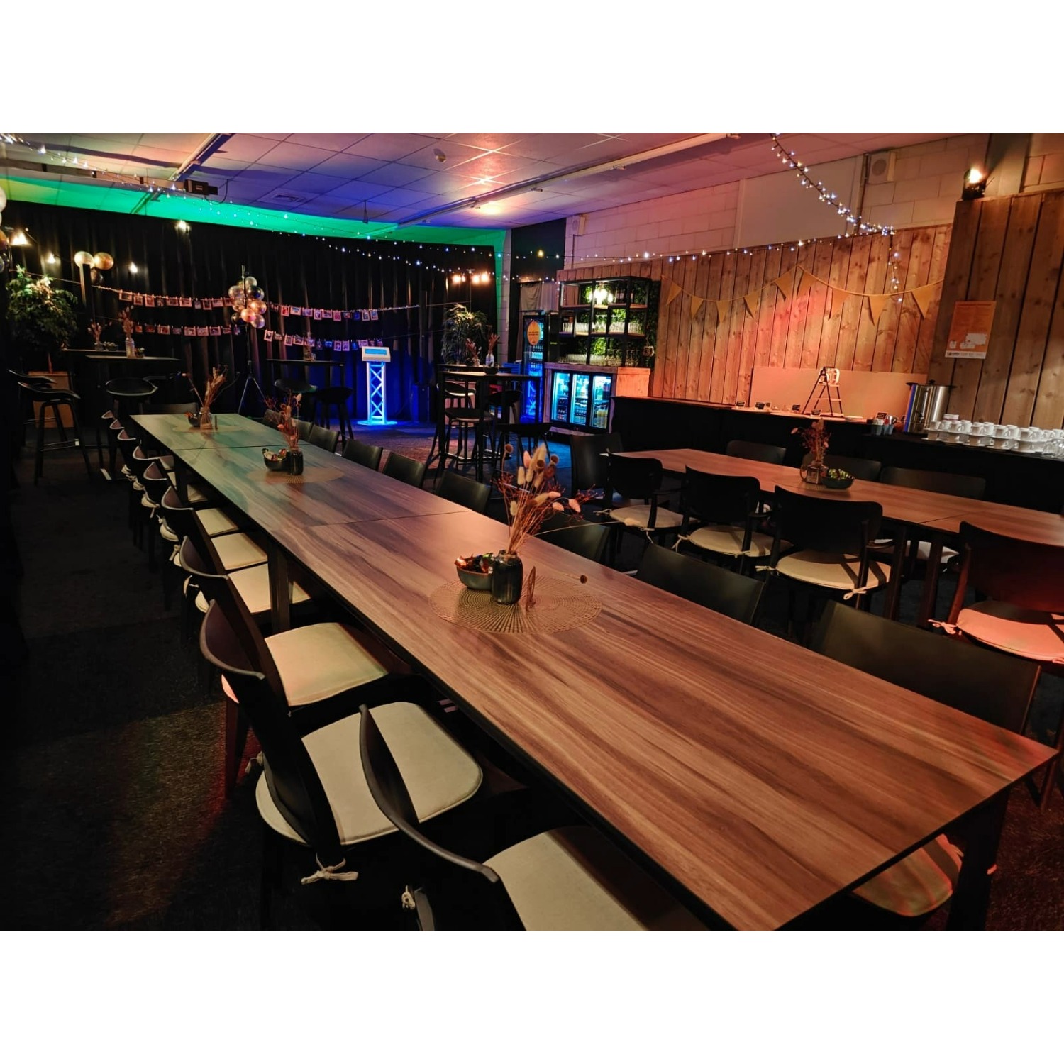 Zittafel Cuba zwart/Warm oak - Afbeelding 5