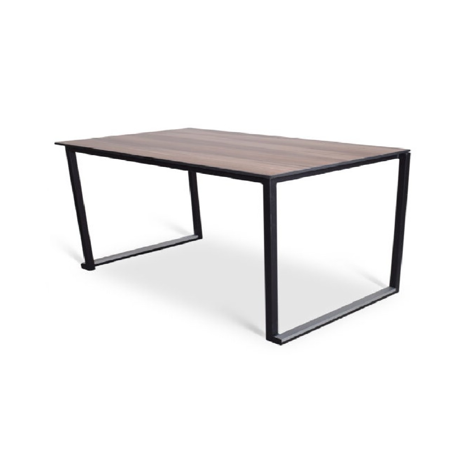 Zittafel Cuba zwart/Warm oak