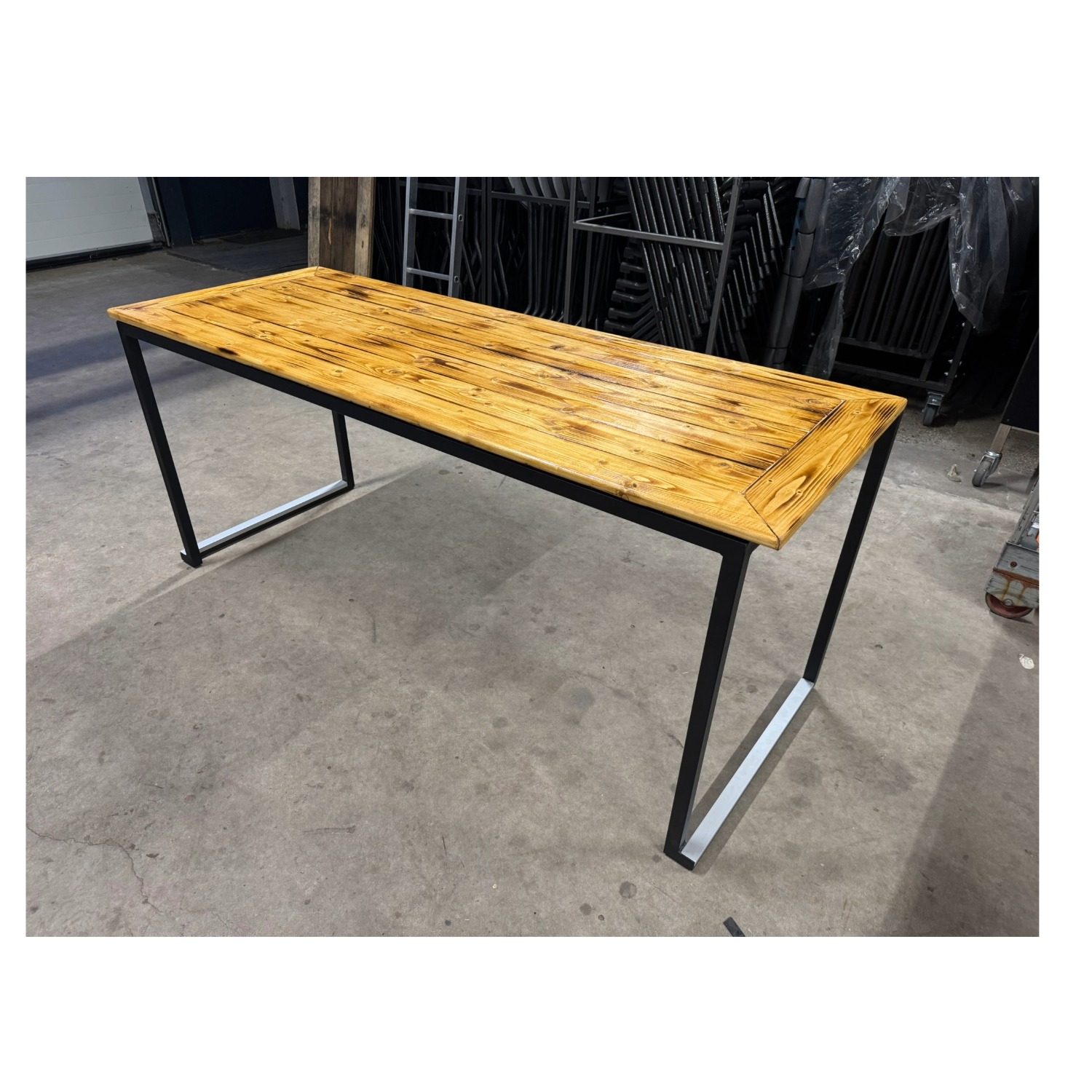 Zittafel Cuba zwart/Licht vuren - Afbeelding 2