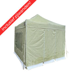 Partytent 3 x 3 Easy up mint groen